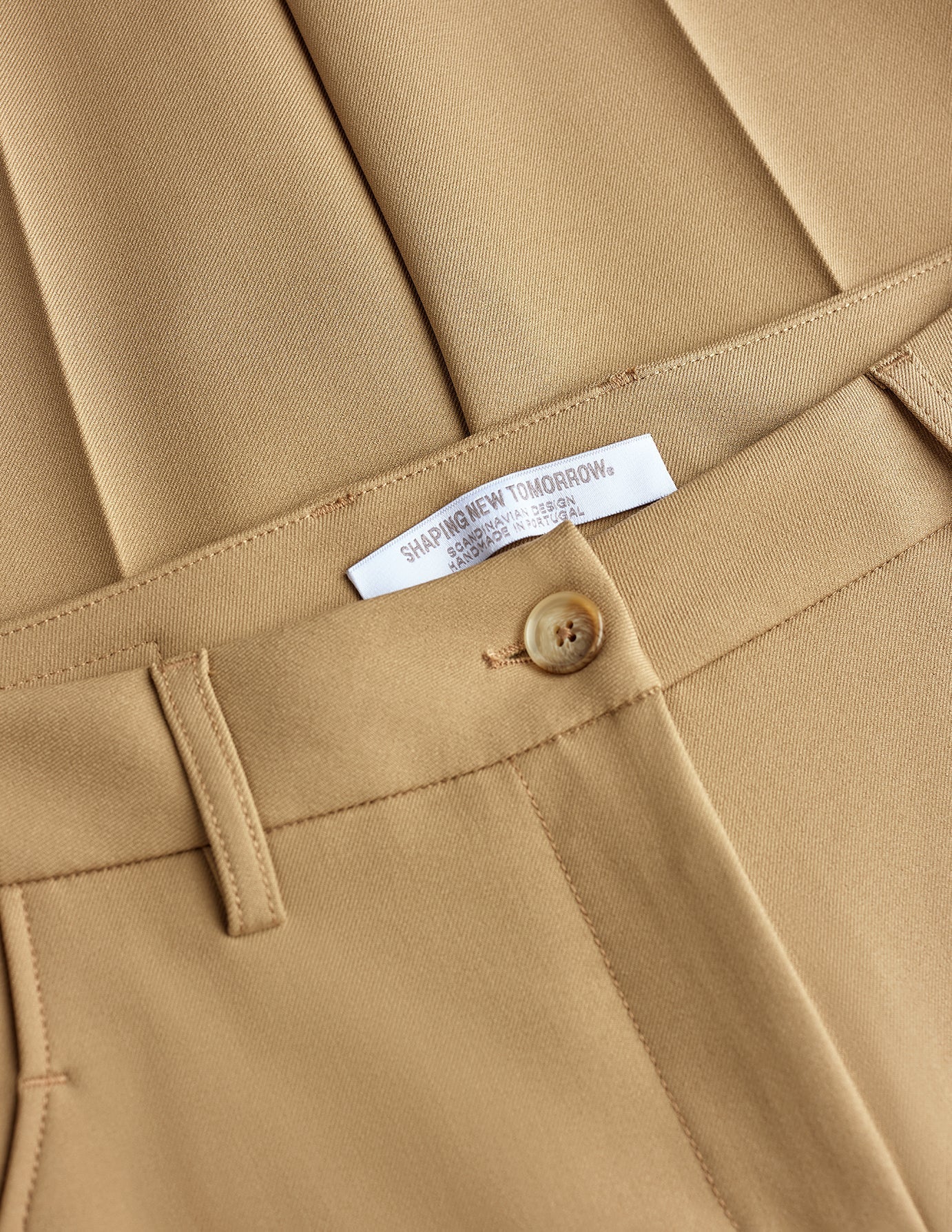 Essential Pants Tapered Caramel